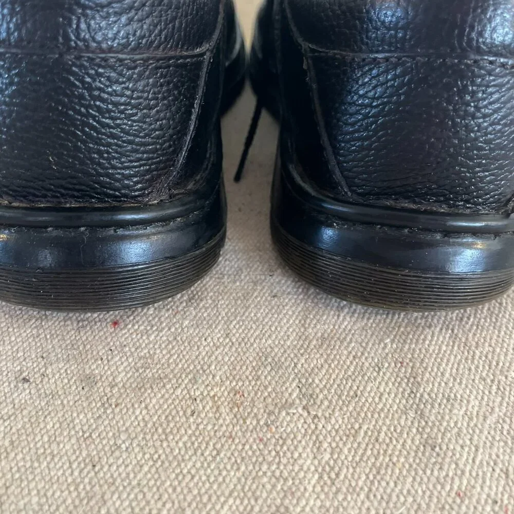 Dr. Martens Men's Black Leather Ordell 3 Eye Peddled Chunky Oxford Shoes Sz 8
